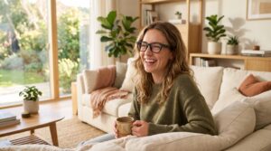 Person enjoying everyday use of AI smart glasses in 2026